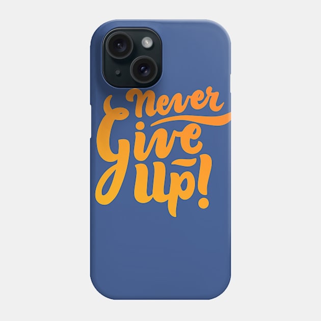 Motivation Tshirt Phone Case by powerwords