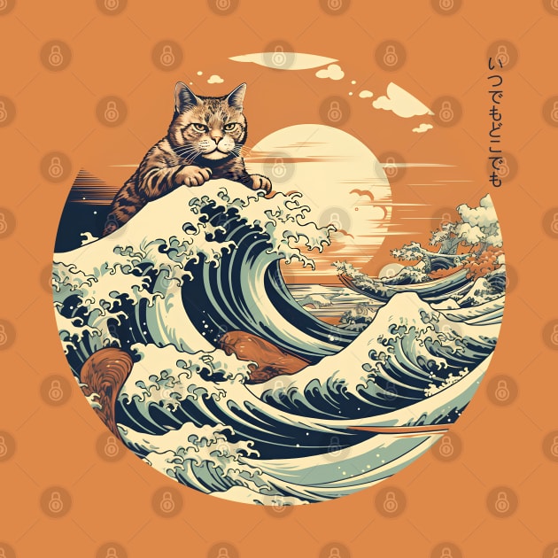 Ukiyo Neko by Looki