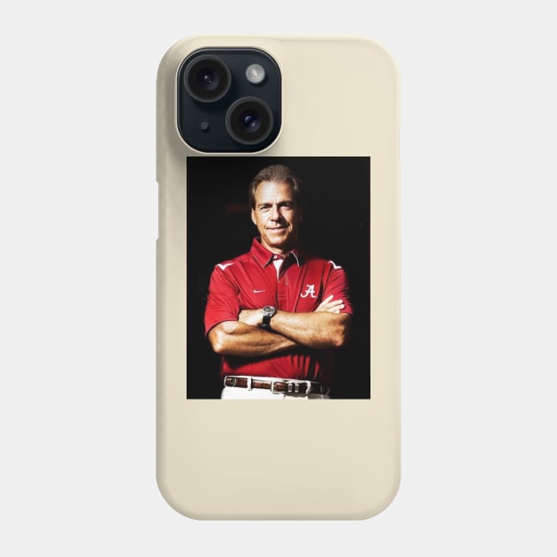Nick Saban / 1951 Phone Case by DirtyChais
