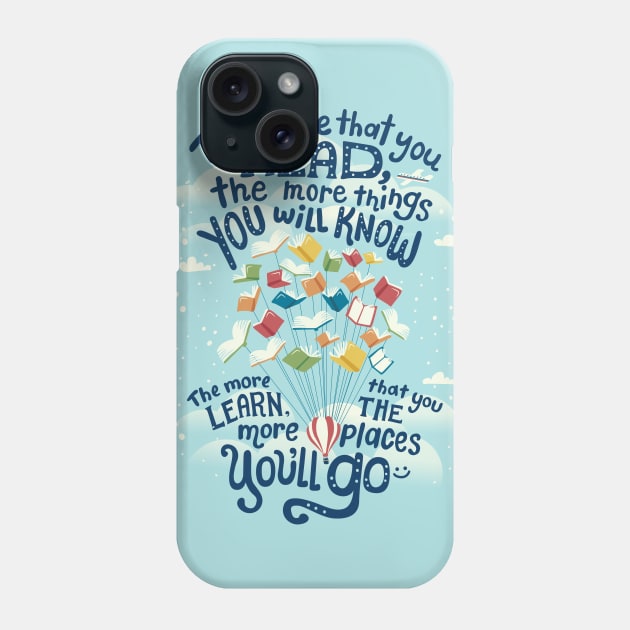 Go places Phone Case by risarodil