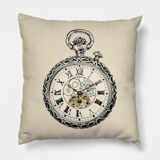 A classic Pocket watch Pillow