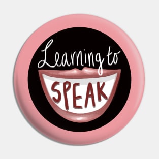 Learning to Speak Podcast Pin