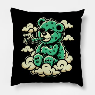 Stoner Bear Pillow