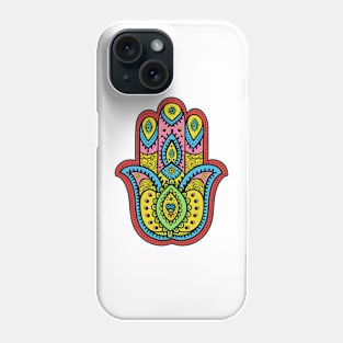 Hippie Love Hamsa (4) Phone Case