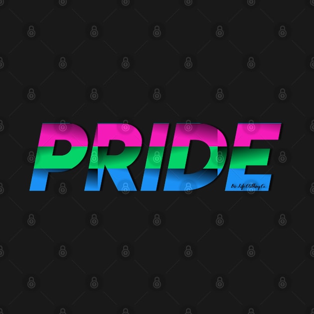 LGBTQ+ PRIDE: Polysexual Pride Flag by BiLifeClothingCo