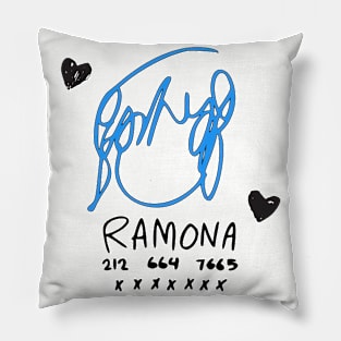 Ramona Flowers phone number Pillow