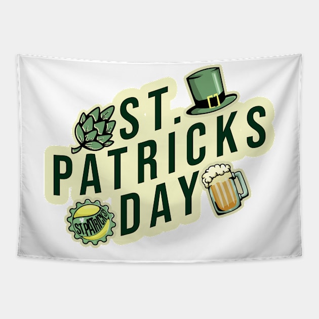 St Patrick Day | Stpatricksday Tapestry by Shiftart