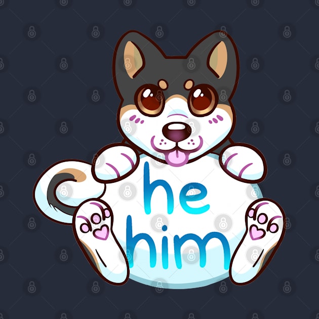 Doggy Pronouns - He/Him by leashonlife