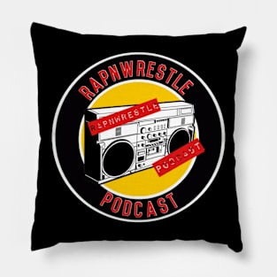 New RapnWrestle Logo Pillow