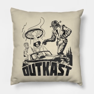 OUTKAST BLACK WHITE Pillow