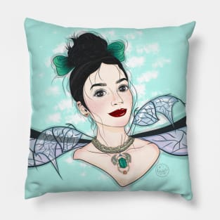 little drafonfly Pillow