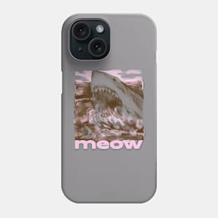 Giant shark meow Phone Case