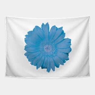 Blue Daisy Flower Tapestry