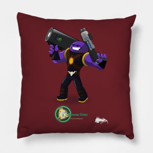 Bazooka Bounty Hunter Pillow