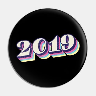 2019 Birthday Year Pin