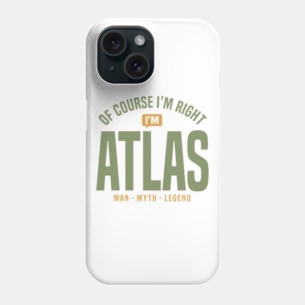 I'm Atlas Phone Case by C_ceconello