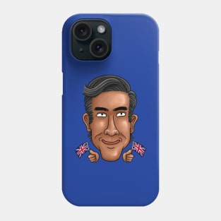 Rishi Sunak British Flag Phone Case