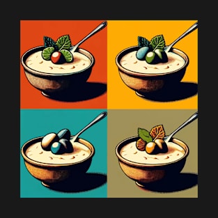 Pop Phirni Art - Retro Indian Food T-Shirt