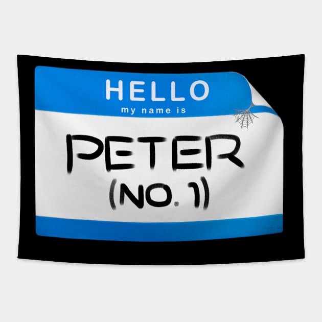 Peter Variant No. 1 Nametag Meme Tapestry by Nirelle