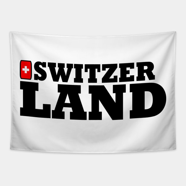 SWITZERLAND Tapestry by Milaino