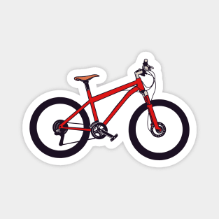 Mountain Bike Magnet