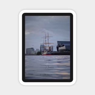 Tall Ship Glasgow River Clyde Magnet