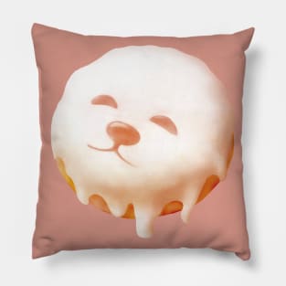 Smile Dog Donut Pillow