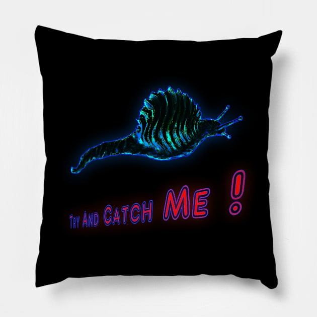 Try And Catch Me Pillow by VarietyStarDesigns