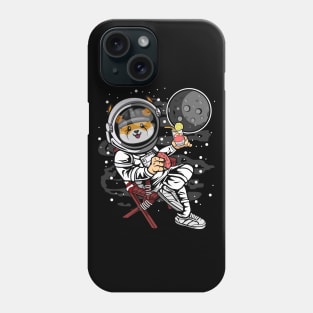 Retirement Plan Astronaut Floki Inu Coin To The Moon Floki Army Crypto Token Cryptocurrency Blockchain Wallet Birthday Gift For Men Women Kids Phone Case