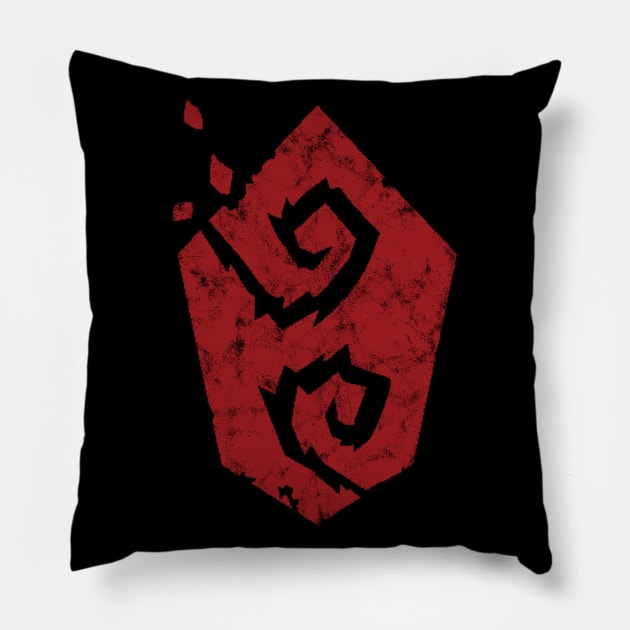 Remnant From the Ashes Logo Icon Pillow by StebopDesigns