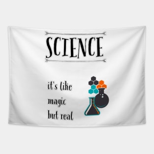 Science is magic Tapestry