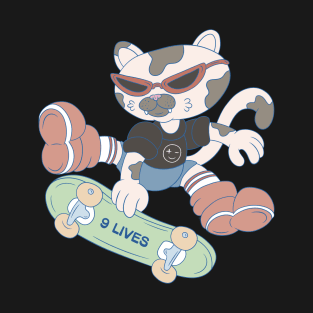 Cat nine lives T-Shirt
