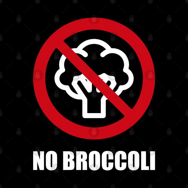 NO BROCOLLI - Anti series - Nasty smelly foods - 1A by FOGSJ