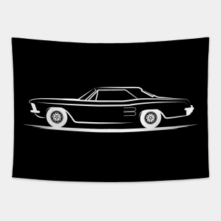 1964 Buick Riviera White Tapestry