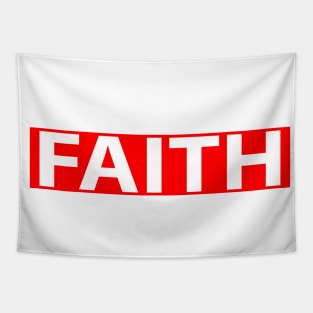 Faith Cool Inspirational Christian Tapestry