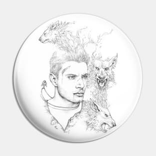 Hellhound Dean Pin