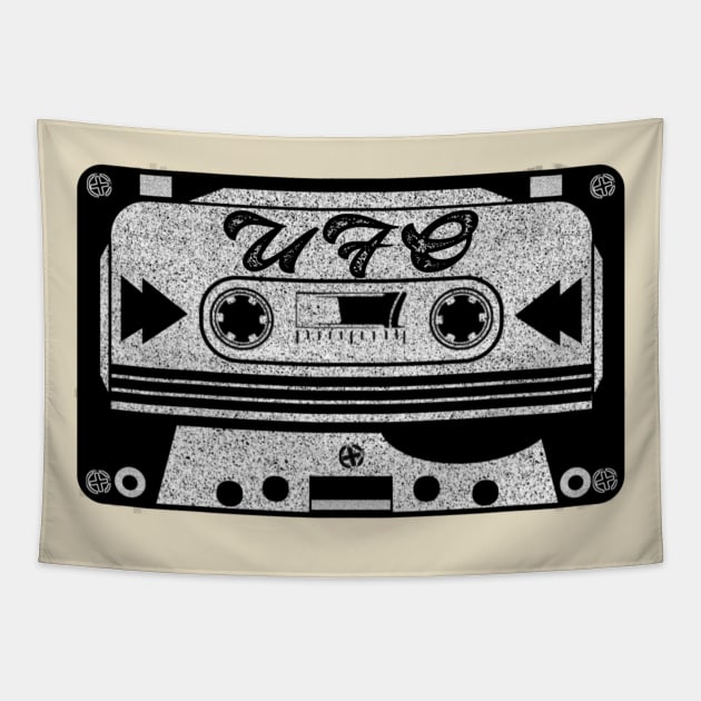 ufo cassette Tapestry by LDR PROJECT