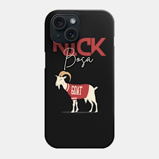 nick bosa the goat Phone Case