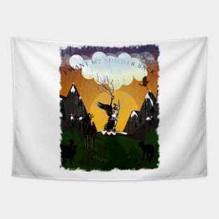 summer back Tapestry