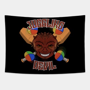 Juggling Devil Tapestry