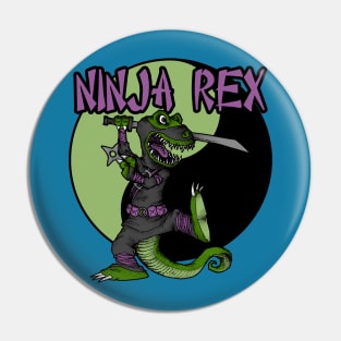 Ninja Rex Ying-Yang Pin