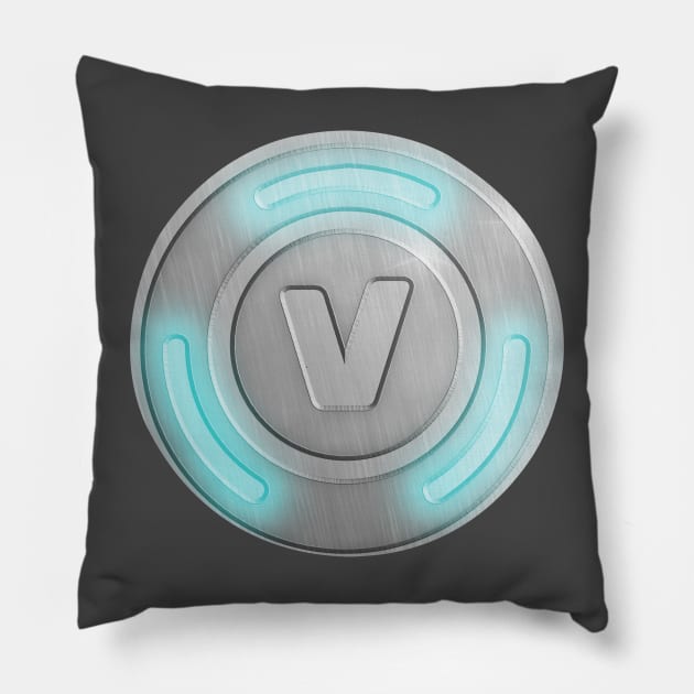 Fortnite Vbucks Pillow by keiraillu