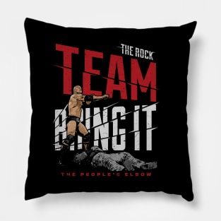 The Rock Team Bring It Pillow