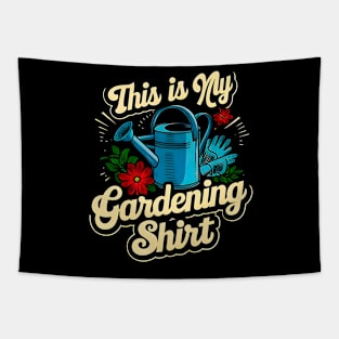 This is my Gardening Shirt | Gardening Tapestry