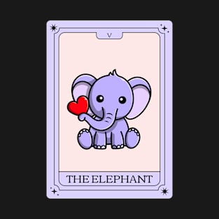 The elephant card T-Shirt