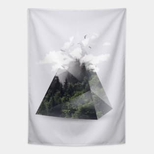 Forest Triangle Tapestry