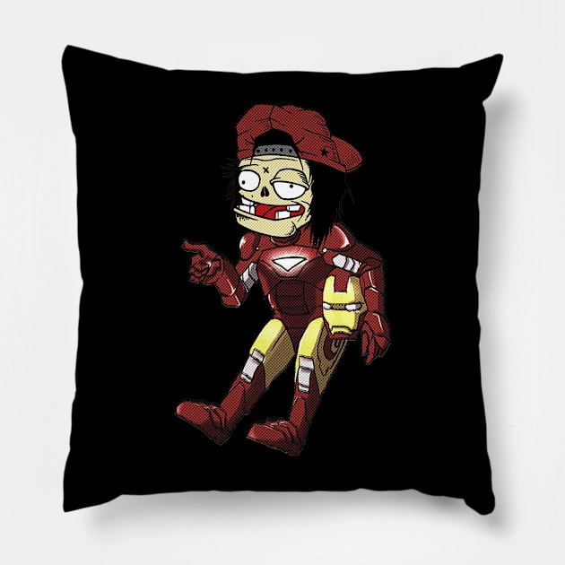 cosplay as iron man Pillow by antonimus