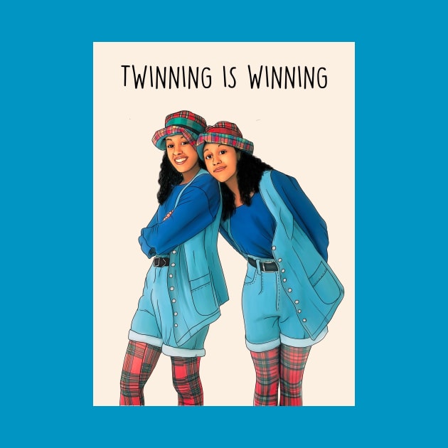 TWINNING IS WINNING by Poppy and Mabel