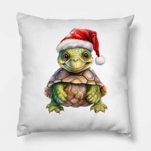 Christmas Turtle Pillow