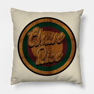 Retro Vintage Chase Rice Pillow